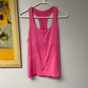 Lululemon Women's Pink Racerback Tank Top